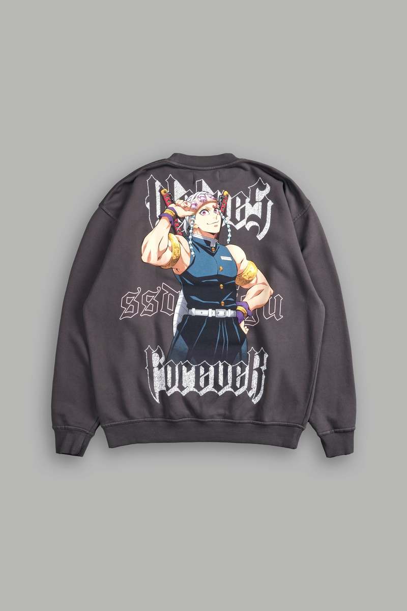 Darc Sport Breath Of Wolves London Crewneck Wolf Gray | 14987LPNZ