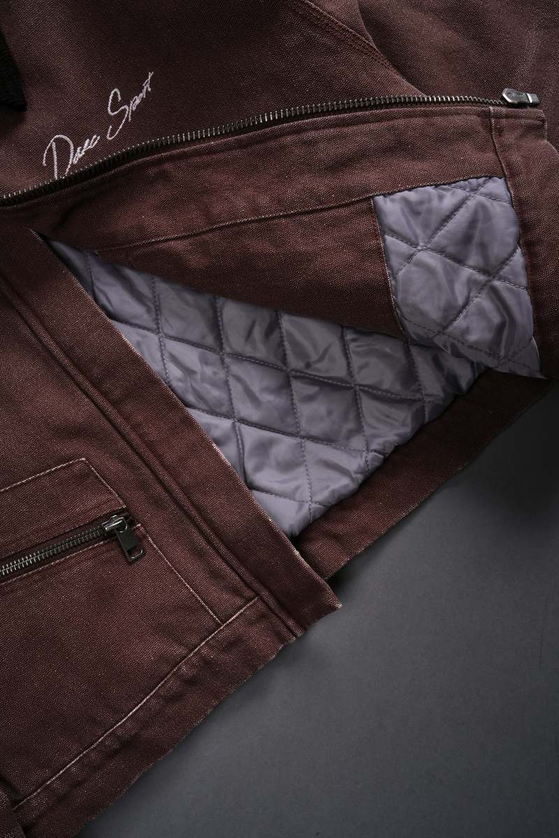 Darc Sport Built From Iron Wayland Cropped Jacket Hnědé | 94672FLHS