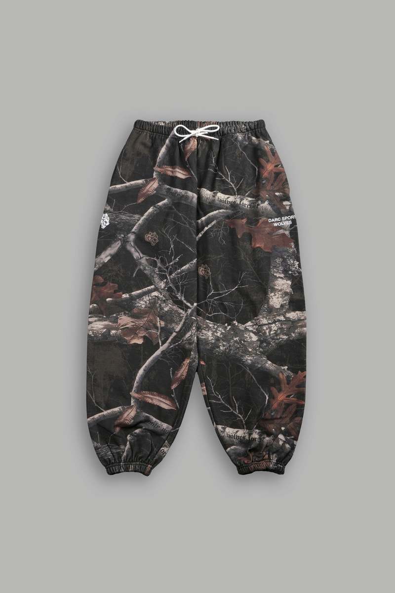 Darc Sport Darc Sport Wolves Lounger Sweat Pants Hnědé Maskáčové | 92873CHNL