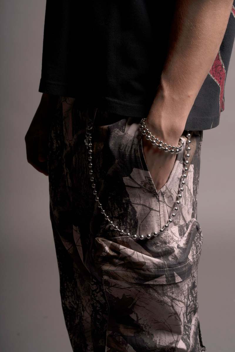 Darc Sport Death Moth 10mm Trouser Chain Stainless Steel | 79612BEMY