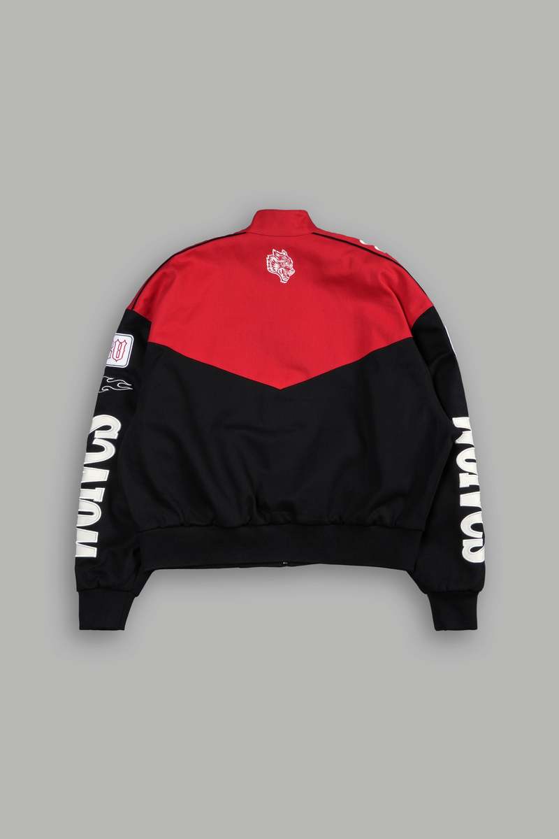Darc Sport Frontier Gordon Unisex Racing Jacket Black/Red | 29805ASIP