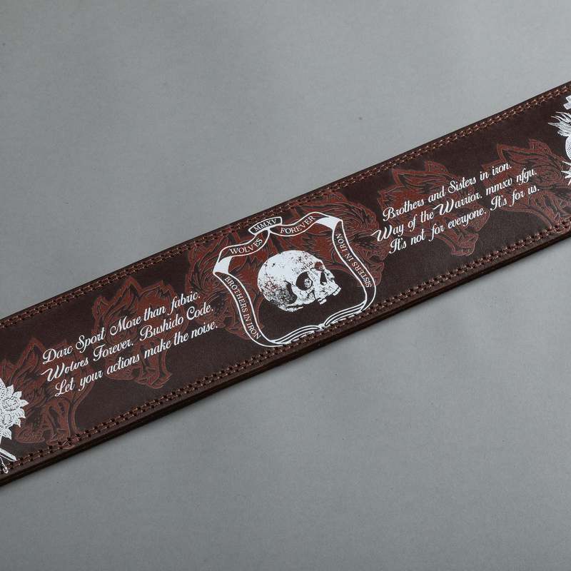Darc Sport Iron Shield Strap Weight Belt Hnědé | 32569YJLA
