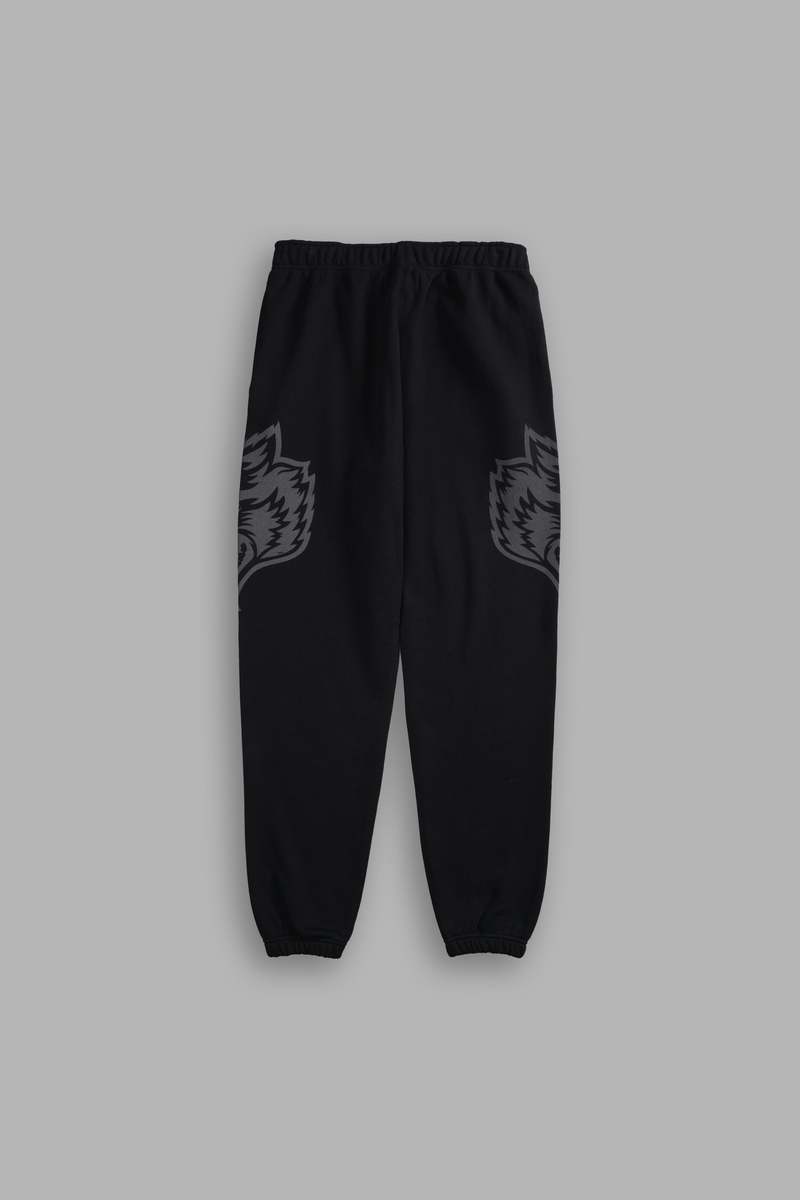 Darc Sport Loyalty Wolf Post Lounge Sweats Černé | 01359TMCL