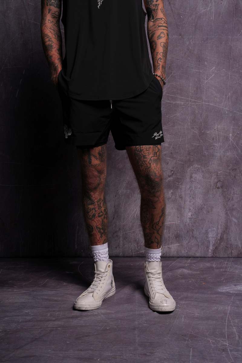 Darc Sport Roses While We're Here Compression Shorts Černé | 58427DBAJ