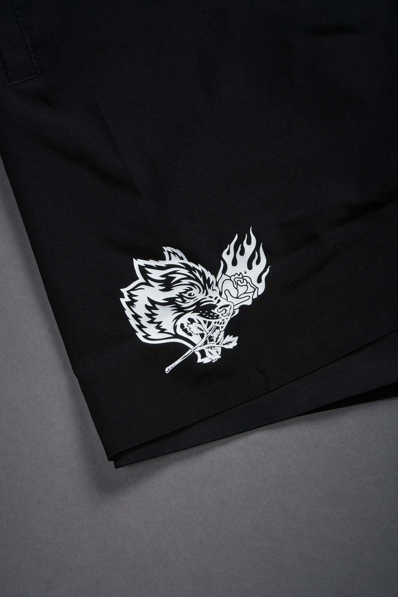 Darc Sport Roses While We're Here Compression Shorts Černé | 58427DBAJ