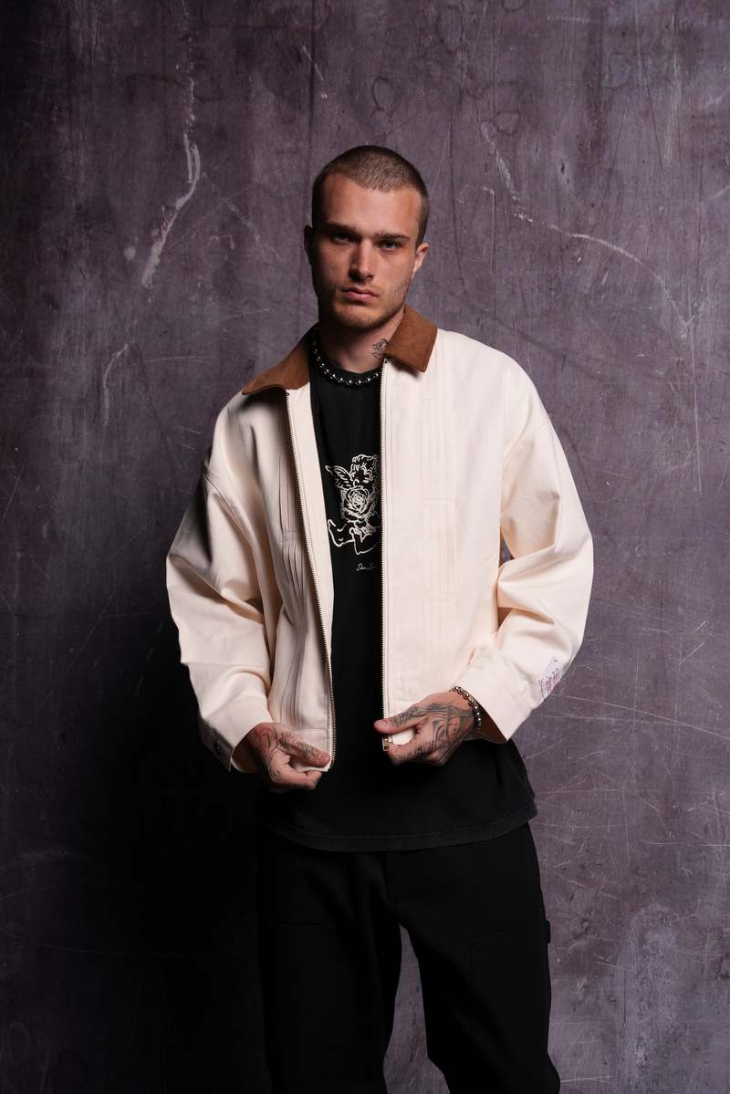 Darc Sport Roses While We're Here Dillon Jacket Krém | 26547TNAK