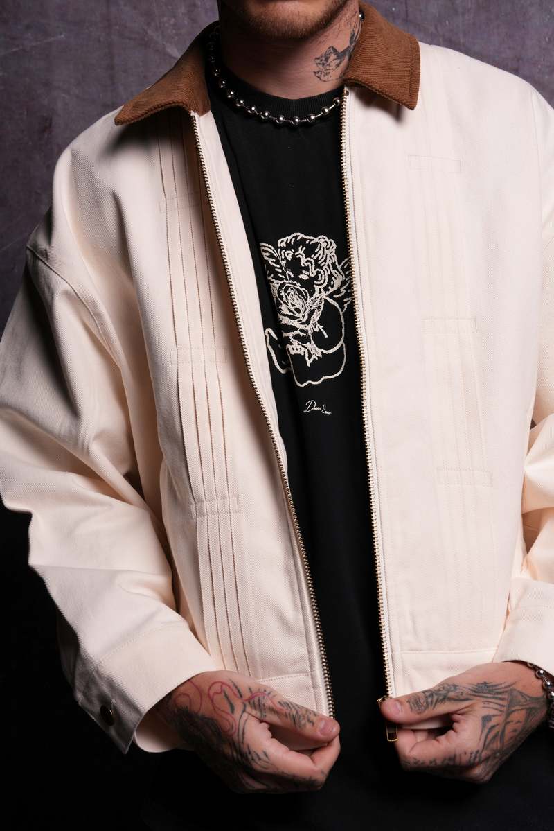 Darc Sport Roses While We're Here Dillon Jacket Krém | 26547TNAK