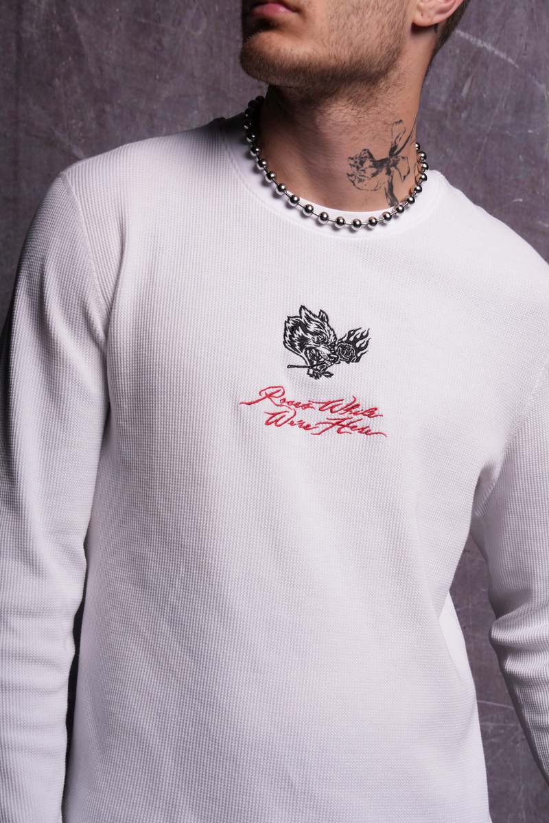 Darc Sport Roses While We're Here Lightweight Thermal Bílé | 90453YERT