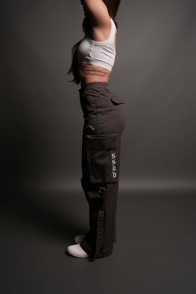 Darc Sport Wolf Chopper SSDDNFGU She Parachute Pants Wolf Gray | 67850QGDS