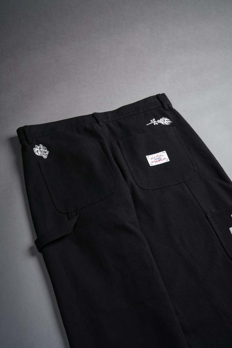 Darc Sport Wolf Rose Dillon Pants Černé | 39482RVWO