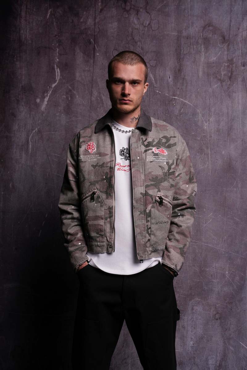 Darc Sport Wolves Among Roses Earl Jacket Maskáčové | 89056NPOT