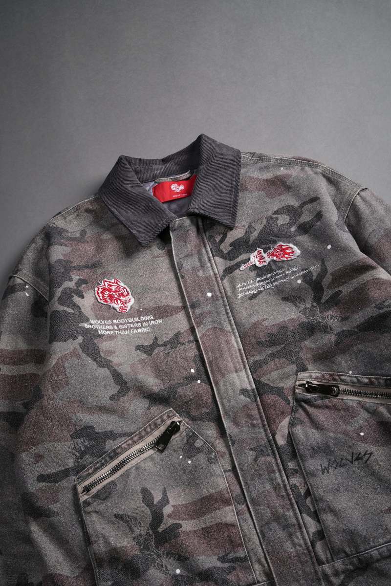 Darc Sport Wolves Among Roses Earl Jacket Maskáčové | 89056NPOT