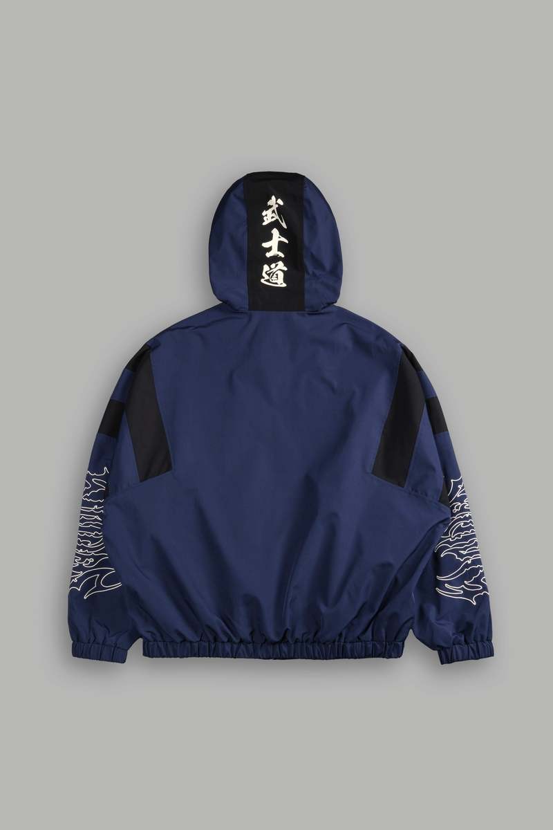 Darc Sport Wolves Hesh Brolic Track Jacket Storm Blue/Black | 89237JEIU