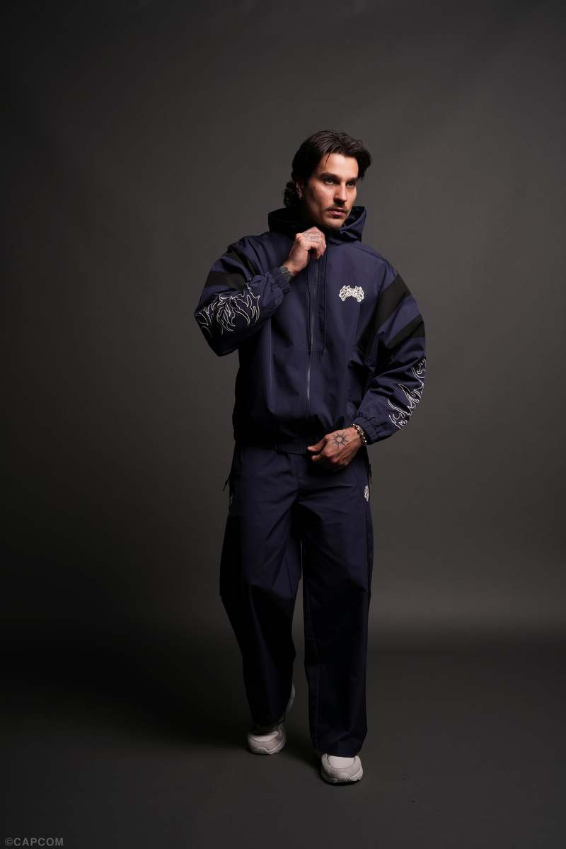 Darc Sport Wolves Hesh Brolic Track Jacket Storm Blue/Black | 89237JEIU