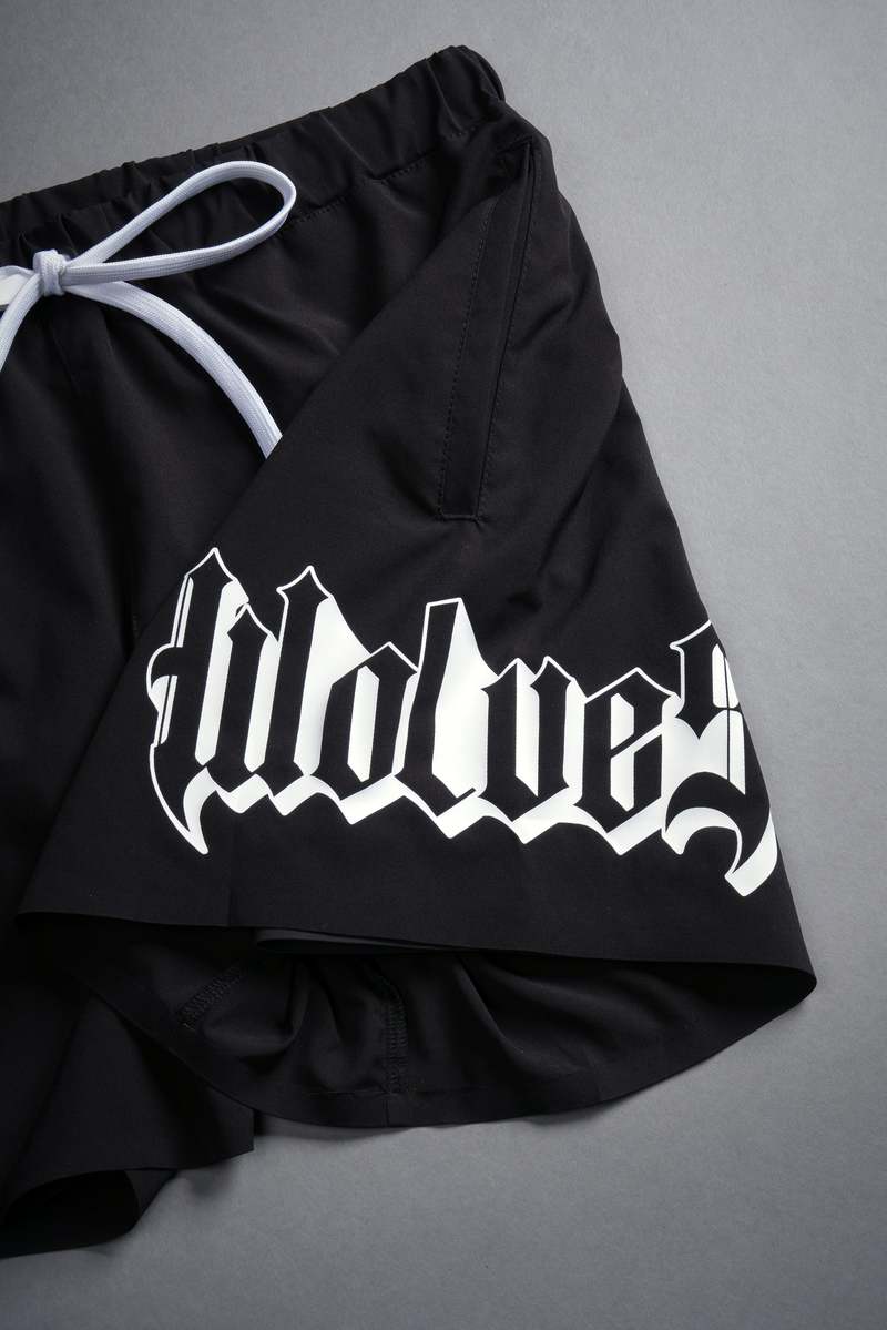 Darc Sport Wolves Represent Compression Shorts Černé | 81350UAFX
